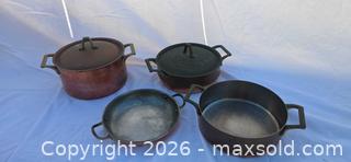 MaxSold Auction: 2 Vintage Paul Revere Copper Cookware Set and Others - San Jose (California, USA) SELLER MANAGED Downsizing Online Auction - North 24th Street