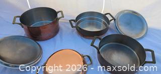 MaxSold Auction: 2 Vintage Paul Revere Copper Cookware Set and Others - San Jose (California, USA) SELLER MANAGED Downsizing Online Auction - North 24th Street