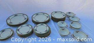 MaxSold Auction: Black Knight Maytime Porcelain China Set, 30+ Pieces - San Jose (California, USA) SELLER MANAGED Downsizing Online Auction - North 24th Street