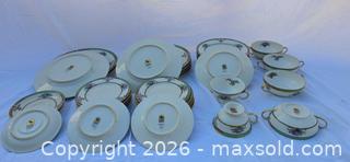 MaxSold Auction: Black Knight Maytime Porcelain China Set, 30+ Pieces - San Jose (California, USA) SELLER MANAGED Downsizing Online Auction - North 24th Street