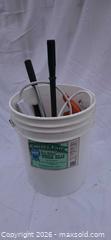 MaxSold Auction: Bucket with Tools & Accessories  - San Jose (California, USA) SELLER MANAGED Downsizing Online Auction - North 24th Street