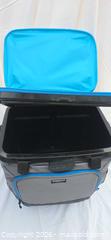 MaxSold Auction: Igloo Wheeled Soft-Sided Rolling Cooler, Gray/Black with Blue Trim - San Jose (California, USA) SELLER MANAGED Downsizing Online Auction - North 24th Street