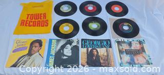 MaxSold Auction: Lot of 10 7-Inch Vinyl Singles (45 RPM) - San Jose (California, USA) SELLER MANAGED Downsizing Online Auction - North 24th Street