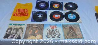MaxSold Auction: Lot of Vinyl Singles, 1970s - 1980s Pop/Rock 7-inch - San Jose (California, USA) SELLER MANAGED Downsizing Online Auction - North 24th Street