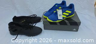MaxSold Auction: Two pairs of Adidas soccer shoes, New - San Jose (California, USA) SELLER MANAGED Downsizing Online Auction - North 24th Street