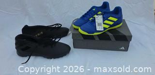 MaxSold Auction: Two pairs of Adidas soccer shoes, New - San Jose (California, USA) SELLER MANAGED Downsizing Online Auction - North 24th Street