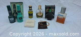 MaxSold Auction: Vintage Men's Colognes/Perfumes & Costume Necklace - San Jose (California, USA) SELLER MANAGED Downsizing Online Auction - North 24th Street