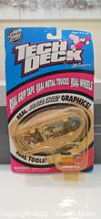 MaxSold Auction: Vintage Tech Deck Santa Cruz Series 3200 Fingerboard (Blister Card) - San Jose (California, USA) SELLER MANAGED Downsizing Online Auction - North 24th Street