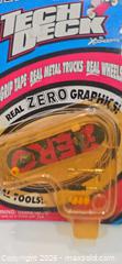MaxSold Auction: Vintage Tech Deck Zero (Series 3090) Fingerboard - Boxed Blister Pack - San Jose (California, USA) SELLER MANAGED Downsizing Online Auction - North 24th Street