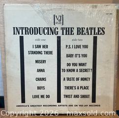 MaxSold Auction: Beatles - Introducing The Beatles - VJ 1062 - Toronto (Ontario, Canada) SELLER MANAGED Downsizing Online Auction - Yonge Boulevard
