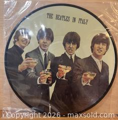 MaxSold Auction: Beatles - The Beatles In Italy - Parlophone 31506 - Picture Disc  - Toronto (Ontario, Canada) SELLER MANAGED Downsizing Online Auction - Yonge Boulevard