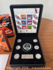 MaxSold Auction: 2003 Vintage NHL All-Stars Commemorative Stamp & Medallion Set - Clarington (Ontario, Canada) SELLER MANAGED Reseller Online Auction -  Cedar Crest Beach Road
