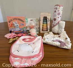 MaxSold Auction: Boutique ‘New Baby Girl’ Luxury Giftbag  - Clarington (Ontario, Canada) SELLER MANAGED Reseller Online Auction -  Cedar Crest Beach Road