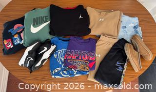 MaxSold Auction: Boys Clothing & Shoes- Nike, Jordan, Under Armour, Ugg - Clarington (Ontario, Canada) SELLER MANAGED Reseller Online Auction -  Cedar Crest Beach Road