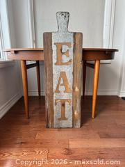 MaxSold Auction: Vintage EAT Sign from Pier One - Clarington (Ontario, Canada) SELLER MANAGED Reseller Online Auction -  Cedar Crest Beach Road