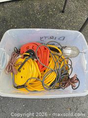 MaxSold Auction: Assorted Circular & Masonry Blades, Extension Cords, Work Light -iw - Maple Ridge (British Columbia, Canada) PARTNER MANAGED Estate Sale Online Auction - 203 Street (STORAGE)