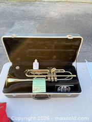 MaxSold Auction: Besson Bb Trumpet — Lacquered Brass w/ Case (IW) - Maple Ridge (British Columbia, Canada) PARTNER MANAGED Estate Sale Online Auction - 203 Street (STORAGE)
