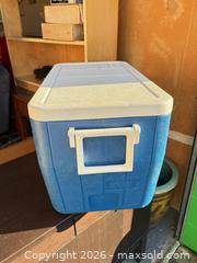 MaxSold Auction: Coleman 48-Quart Blue Chest Cooler (AF) - Maple Ridge (British Columbia, Canada) PARTNER MANAGED Estate Sale Online Auction - 203 Street (STORAGE)