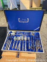 MaxSold Auction: Marionette Original Collection Stainless Flatware Set, 48 pcs - (AF) - Maple Ridge (British Columbia, Canada) PARTNER MANAGED Estate Sale Online Auction - 203 Street (STORAGE)
