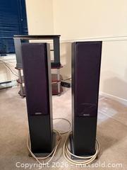 MaxSold Auction: Monitor Audio Floorstanding Tower Speakers, Pair - Maple Ridge (British Columbia, Canada) PARTNER MANAGED Estate Sale Online Auction - 203 Street (STORAGE)