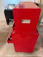 MaxSold Auction: Sears / Craftsman Two-Piece Rolling Tool Chest, Red Steel -jh - Maple Ridge (British Columbia, Canada) PARTNER MANAGED Estate Sale Online Auction - 203 Street (STORAGE)