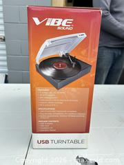 MaxSold Auction: Vibe Sound USB Turntable / Record Player -iw - Maple Ridge (British Columbia, Canada) PARTNER MANAGED Estate Sale Online Auction - 203 Street (STORAGE)