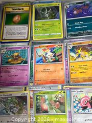 MaxSold Auction: 15-Page Pokémon Trading Card Binder Lot – V, VMAX, BREAK, Holos, Japanese & Trainers - Los Angeles (California, USA) SELLER MANAGED Reseller Online Auction - Devonshire Street