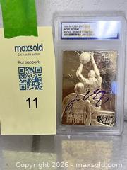 MaxSold Auction: 1996–97 Fleer 23KT Gold Kobe Bryant Rookie – Purple Signature – WCG 10 GEM MINT - Los Angeles (California, USA) SELLER MANAGED Reseller Online Auction - Devonshire Street