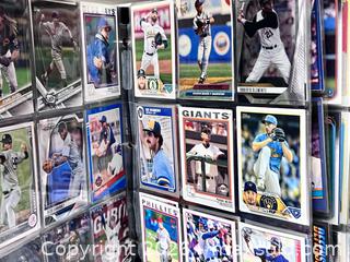 MaxSold Auction: Large Binder Lot of Baseball Cards – Vintage to Modern, Stars, All-Stars & Inserts - Los Angeles (California, USA) SELLER MANAGED Reseller Online Auction - Devonshire Street
