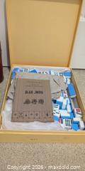 MaxSold Auction: American Mahjong Set with Abacus & Decorative Container - Victoria (British Columbia, Canada) PARTNER MANAGED Moving Online Auction - Slater Street (CONDO)