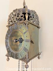 MaxSold Auction: Lantern-Style Wall Clock — Tho Moore Ipswich - Victoria (British Columbia, Canada) PARTNER MANAGED Moving Online Auction - Slater Street (CONDO)