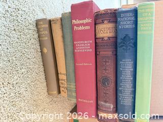MaxSold Auction: Vintage Books; Poetry, Classics & Reference - Victoria (British Columbia, Canada) PARTNER MANAGED Moving Online Auction - Slater Street (CONDO)