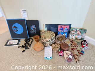 MaxSold Auction: Woven Baskets, Bead Necklaces, Prints and more - Victoria (British Columbia, Canada) PARTNER MANAGED Moving Online Auction - Slater Street (CONDO)