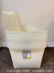 MaxSold Auction: Large Storage Totes - London (Ontario, Canada) PARTNER MANAGED Moving Online Auction -  Northumberland Road (CONDO)