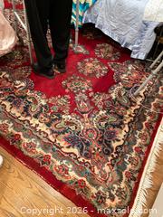 MaxSold Auction: Area Rug with Fringe on Short Ends - Wellesley (Massachusetts, USA) PARTNER MANAGED Downsizing Online Auction - Mayo Road