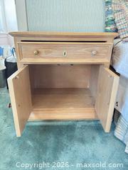 MaxSold Auction: Century Solid Wood Nightstand - Light Whitewashed Finish - Wellesley (Massachusetts, USA) PARTNER MANAGED Downsizing Online Auction - Mayo Road