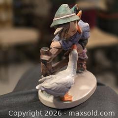 MaxSold Auction: Goebel Hummel Barnyard Hero Porcelain Figurine, West Germany - Wellesley (Massachusetts, USA) PARTNER MANAGED Downsizing Online Auction - Mayo Road
