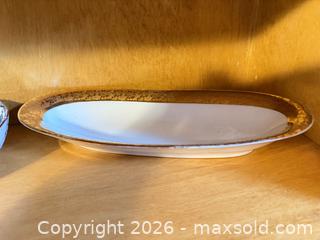 MaxSold Auction: Gold Accented Serving Pieces, Abacus, Flatware & Spoons - Wellesley (Massachusetts, USA) PARTNER MANAGED Downsizing Online Auction - Mayo Road
