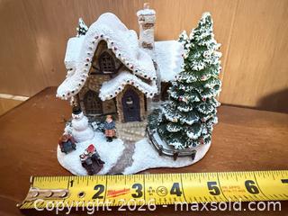 MaxSold Auction: Holiday Christmas Village House Musical, Snow Globe Music Box - Wellesley (Massachusetts, USA) PARTNER MANAGED Downsizing Online Auction - Mayo Road