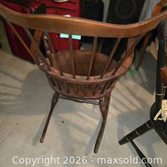MaxSold Auction: J.B. Van Sciver Co. Windsor Spindle-Back Rocking Chair - Wellesley (Massachusetts, USA) PARTNER MANAGED Downsizing Online Auction - Mayo Road