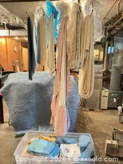 MaxSold Auction: Large Lot of Linens: Tablecloths, Napkins, Placemats & More at - Wellesley (Massachusetts, USA) PARTNER MANAGED Downsizing Online Auction - Mayo Road