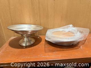 MaxSold Auction: Mixed Pewter Tableware Lot by International (marked) - Wellesley (Massachusetts, USA) PARTNER MANAGED Downsizing Online Auction - Mayo Road