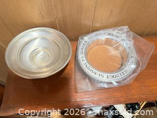 MaxSold Auction: Mixed Pewter Tableware Lot by International (marked) - Wellesley (Massachusetts, USA) PARTNER MANAGED Downsizing Online Auction - Mayo Road