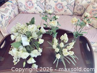 MaxSold Auction: Mixed Silk Floral Arrangements (4–6, 12–18 in) - Wellesley (Massachusetts, USA) PARTNER MANAGED Downsizing Online Auction - Mayo Road