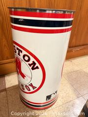 MaxSold Auction: Red Sox Tall Metal Trash Can, More - Wellesley (Massachusetts, USA) PARTNER MANAGED Downsizing Online Auction - Mayo Road