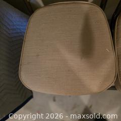MaxSold Auction: Set of 2 Mid-Century Modern Retro Upholstered Chairs - Wellesley (Massachusetts, USA) PARTNER MANAGED Downsizing Online Auction - Mayo Road