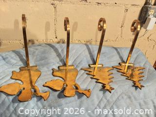 MaxSold Auction: Set of 4 Christmas Stocking Holders, Angels & Trees - Wellesley (Massachusetts, USA) PARTNER MANAGED Downsizing Online Auction - Mayo Road