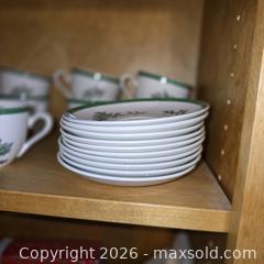 MaxSold Auction: Spode Christmas Tree Porcelain Dinnerware Set, 13–25 pcs - Wellesley (Massachusetts, USA) PARTNER MANAGED Downsizing Online Auction - Mayo Road