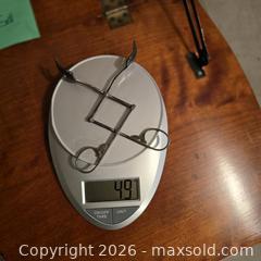 MaxSold Auction: Sterling Silver Carving Cutting Utensil & Folding Sugar Tongs, Ornate Handles - Wellesley (Massachusetts, USA) PARTNER MANAGED Downsizing Online Auction - Mayo Road