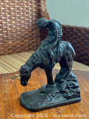 MaxSold Auction: Vintage Small Bronze Figurine, Signed with Legible Initials - Wellesley (Massachusetts, USA) PARTNER MANAGED Downsizing Online Auction - Mayo Road